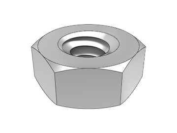 ASME B18.2.2.1-1 Piulițe hexagonale