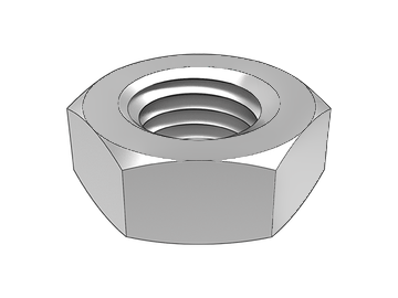 ASME B18.2.2.4 Piuliță hexagonală subțire Piulițe hexagonale subțiri