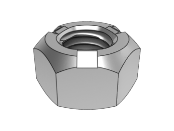 GB6185.1-B Piulițe de blocare hexagonale din metal de tip 2 (presare în trei puncte)