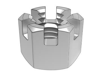 Care este rezistența mecanică și capacitatea portantă a piulițelor hexagonale cu fante?